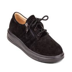 DTD-450 (цв.3-черный, 38) Полуботинки ортопедические малосложные