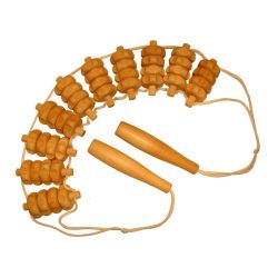 Массажер ленточный, антицеллюлитный, деревянный МА3215