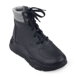 DTD-556 (цв.1-черный) Ботинки (шнурки и молния, текстильный кант) DTD-556 (цв.1-черный) Ботинки (шнурки и молния, текстильный кант)