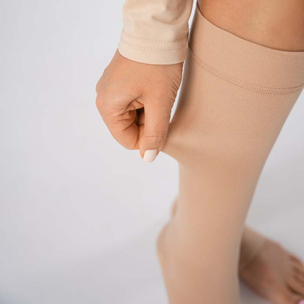 Гольфы компрессионные с открытым носком, класс компрессии 2, цвет бежевый ТК.910 Evolution ТК.910.21  Evolution Гольфы компрессионные с открытым носком, класс компрессии 2, цвет бежевый ТК.910 Evolution ТК.910.21  Evolution