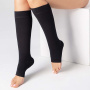 Гольфы компрессионные с открытым носком, класс компрессии 1, цвет черный ТК.910 Evolution ТК.910.10  Evolution