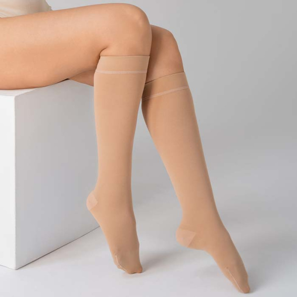 Гольфы компрессионные с закрытым носком, класс компрессии 2, цвет бежевый ТК.911 Evolution ТК.911.21  Evolution Гольфы компрессионные с закрытым носком, класс компрессии 2, цвет бежевый ТК.911 Evolution ТК.911.21  Evolution