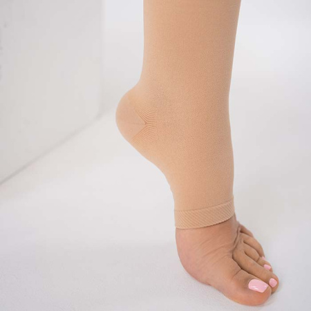 Гольфы компрессионные с открытым носком, класс компрессии 2, цвет бежевый ТК.910 Evolution ТК.910.21  Evolution